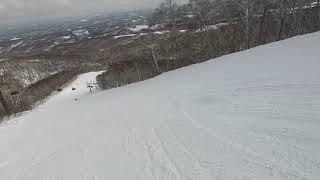 Skiing Rusutsu Hokkaido Japan March 3, 2020