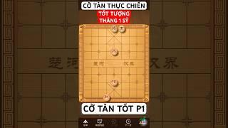 Cờ Tàn Tốt | Bài 1 Tốt Tượng Thắng 1 Sỹ | 300 Thế Cờ Tàn Căn Bản Thực Chiến