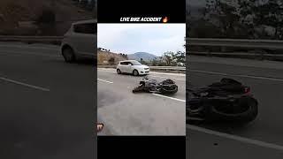 Live Bike Accident  #shorts #rider #bikeride #crash #accident #viral #motovlog #bikelife