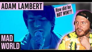 Adam Lambert MAD WORLD Reaction | First time Adam Lambert American Idol performance REACTION! | WOW!