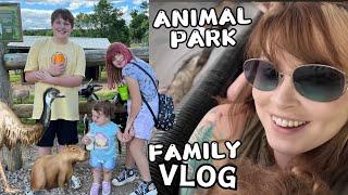 TWO YEAR OLD At the Animal Park | Crazy Lamp Lady Vlog | Lake Tobias