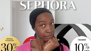 Rating My Sephora Sale Haul!! l Too Much Mouth