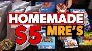 Make Your Own Homemade MRE's for JUST $5!