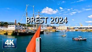 [4K]️Brest 2024. Festival Walking Tour Part 2 | HDR 60fps