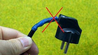How To Techniques to Repair a Broken Plug That Few People Know!