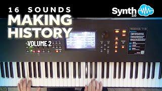 16 SOUNDS MAKING HISTORY V2 | YAMAHA MONTAGE M MODX PLUS | LIBRARY