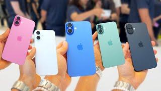 iPhone 16 All Colours Hands-on | Better as expected!!