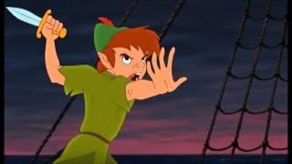 Peter Pan Throws his Dagger at Sailor John