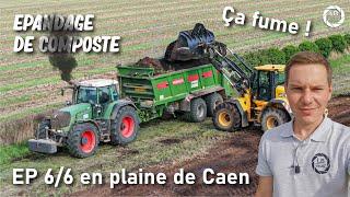 Compost spreading | Pure sound | EP6/6 in the Caen plain