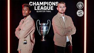 "As important as a brace!" | Coman & de Ligt on ManCity and the way to the quarterfinals