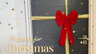 Preparing for Christmas | Decorating Bedroom | DIY Christmas Decor | Vlogmas