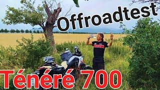 Tenere 700 Offroadtest auf dem TET Harzer Vorland | Yamaha Tankrucksack und ein  Technik Update