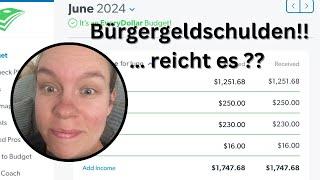 ️ Budget Juni: hohe Ausgaben, keine Ersparnisse!!! #finanzenimgriff ???