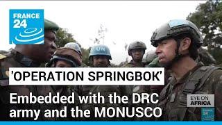 'Operation SpringBok': Embedded with the UN peacekeeping mission MONUSCO and the Congolese army