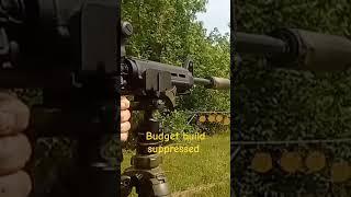 Suppressed budget build 16" #viral #shortvideo #rexsilentium #targetpractice #shootingtarget