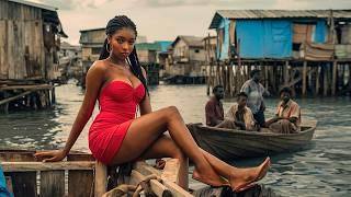 Untold Realty Of Life In Makoko The Biggest Floating Slum in Africa