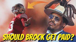 Wow  Cam Newton on if 49ers should pay Brock Purdy $50M+ & his answer might SHOCK you 