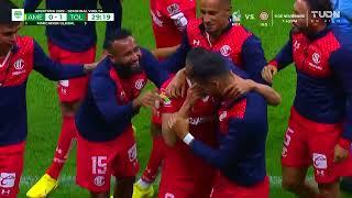 Gol de Jorge Torres Nilo | América 0-1 Toluca | Liga BBVA MX - Apertura 2022 - Semifinal Vuelta