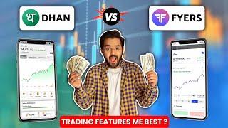 Dhan vs Fyers | Dhan app review vs fyers trading platform | fyers vs dhan