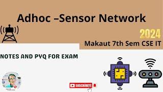 Adhoc Sensor Network Exam Notes and PYQ ▶️ Makaut #makaut #exam #adhoc #network #pyq