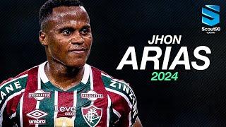 Jhon Arias 2024 ► Fluminense - Crazy Skills, Assists & Goals | HD