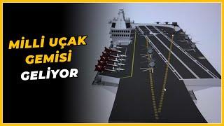 MİLLİ VE YERLİ UÇAK GEMİSİ MUGEM'DE SON DURUM