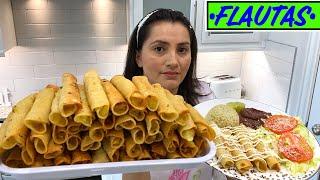 Flautas de pollo  - **Esta Receta Te Va A Gustar**