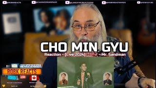 CHO MIN GYU Reaction - [Live 2024] 조민규 (Forestella) - Mr. Sandman | - Requested