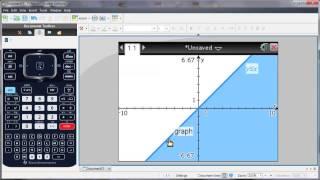 Graphing inequalities with TI-Nspire™ CX