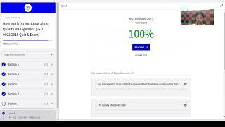 How much do you know about Quality Management | ISO 9001 : 2015 Standard Exam and Quiz | 100% scored