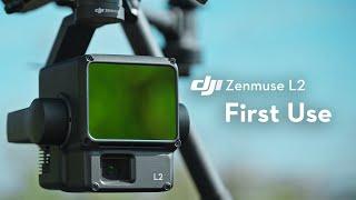 DJI Zenmuse L2 First Use