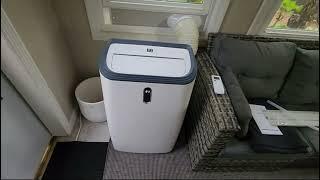 Review Rintuf 14000 BTU ASHRAE Portable Air Conditioner, Portable AC Cools to 700 Sq.ft Room, AC Uni