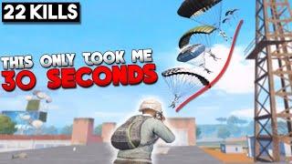 KILLING_A_SQUAD_BEFORE_THEY_LAND!_|_22_KILLS_|_Pubg_Mobile by hina tech reviews