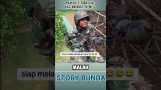 TENTARA JUGA BISA BIKIN NGAKAK ‼️ #shortvideo #viralvideo #polisibaik