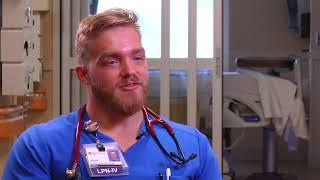 Nurse Spotlight: LPN Elijah Albright