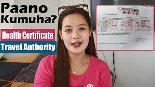 Paano Kumuha ng Travel Pass at Health Certificate? Balik Probinsya Day 2