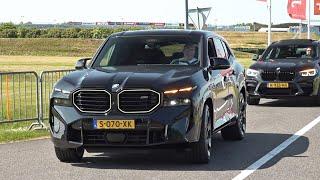 NEW 2023 BMW XM V8 on the Road! Exhaust Sounds, Revs, Accelerating!