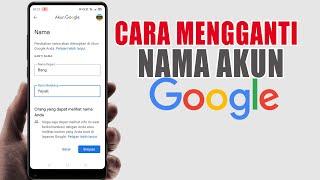 Cara Mengganti Nama Akun Google | Ubah Nama Akun Google di HP Android