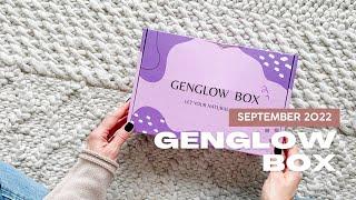 Genglow Box Unboxing September 2022: Self Care Subscription Box