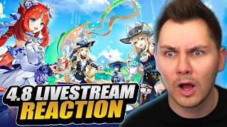 BEST Summer Event In Genshin Impact?? | 4.8 LIVESTREAM REACTION