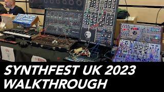 A walking talking tour of Synthfest UK 2023