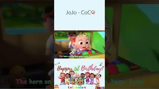 Jojo Coco | Wheels on the Bus! | Funny Beep | JoJo English | #Shorts