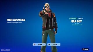 How To Get Rap Boy Skin BACK NOW FREE In Fortnite! (Free Eminem Bundle)