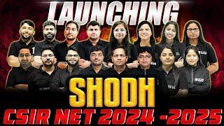  Launching SHODH: Get Ready for CSIR NET 2024-2025 with PW | Exclusive Launch Event