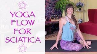 Sciatica Stretches for Lower Back and Hip Flexibility | 15 minutes Yoga Flow with Jen Hilman