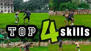 4 outstanding Football skill tutorial for beat defender 1vs1..#football @ALLABOUTFOOTBALL-sl8bj