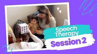 Speech Therapy  with 17 Month old | Session #2