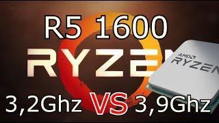 Ist Übertakten sinnvoll? Ryzen 5 1600 3,2Ghz VS 3,9Ghz