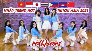 RED QUEENS - HOT DANCING TREND TIKTOK ASIA 2021 - DANCE TIKTOK 2021 HOT TREND | Minhx Entertainment