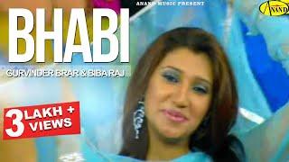 Bhabi ( Official Video )Gurvinder Brar | Miss Pooja | Latest Punjabi Song 2023l Miss Pooja Hit Song